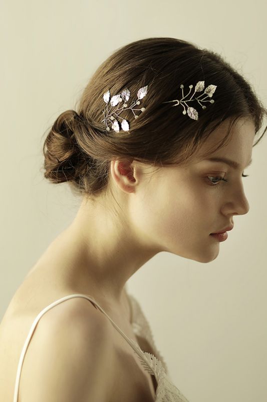 Beautiful Alloy Daily Wear Hairpins Headpiece with Imitation Pearls