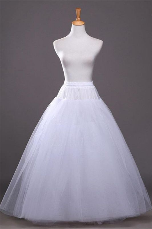 Cheap A-line Tulle Taffeta Wedding Petticoat