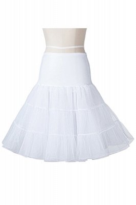 Tutu Skirt Swing Rockabilly Petticoat For Wedding Bridal Vintage Dresses