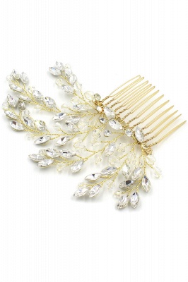 glamourous Alloy Party Combs-Barrettes Headpiece with Crystal_9