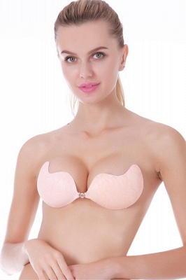 3/4 Cup Elegant Nylon Party Bra with Lace