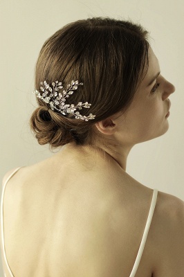 glamourous Alloy Party Combs-Barrettes Headpiece with Crystal_7