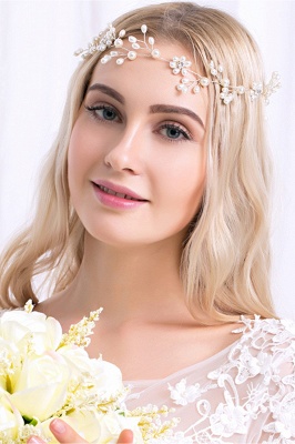 Cute Alloy ＆Imitation Pearls Special Occasion＆Party Hairpins Headpiece with Rhinestone