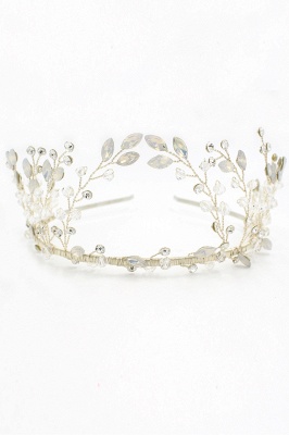 glamourous Alloy＆Rhinestone Special Occasion ＆Wedding Hairpins Headpiece with Crystal_1