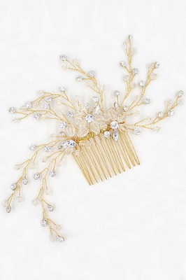 glamourous Alloy＆Rhinestone Daily Wear Combs-Barrettes Headpiece with Crystal_10