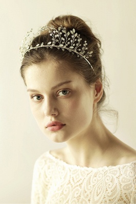 glamourous Alloy＆Rhinestone Special Occasion ＆Wedding Hairpins Headpiece with Crystal_6