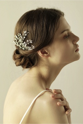 glamourous Alloy Party Combs-Barrettes Headpiece with Crystal