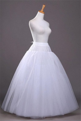Cheap A-line Tulle Taffeta Wedding Petticoat_4