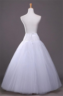 Cheap A-line Tulle Taffeta Wedding Petticoat_3