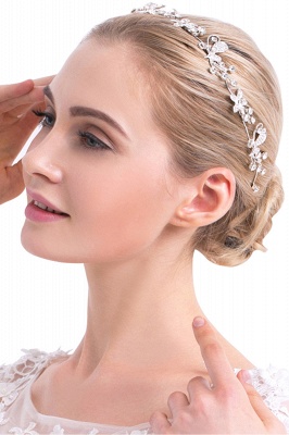 Elegant Alloy Special Occasion＆Party Hairpins Headpiece with Rhinestone