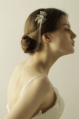 Beautiful Alloy Special Occasion Hairpins Headpiece with Rhinestone_7