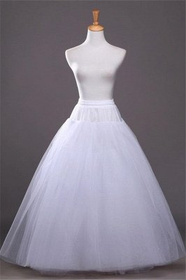 Cheap A-line Tulle Taffeta Wedding Petticoat_1