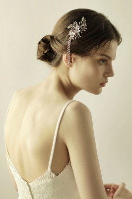 Beautiful Alloy Special Occasion Hairpins Headpiece with Rhinestone_4