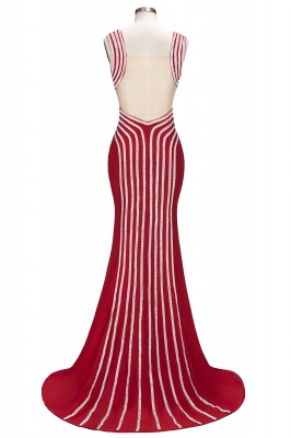 Mermaid Sleeveless Plus Size Floor Length Slit Sequins Patterns Prom Dresses_3