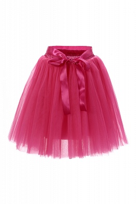 7 Layers Midi Tulle Ball Gown Party Petticoat_5