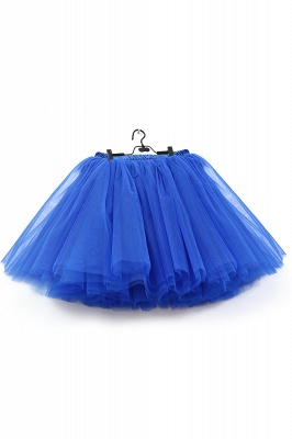 7 Layers Midi Tulle Ball Gown Party Petticoat_11