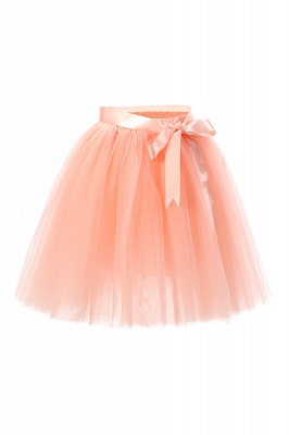 7 Layers Midi Tulle Ball Gown Party Petticoat_8
