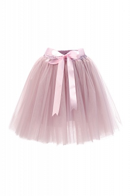 7 Layers Midi Tulle Ball Gown Party Petticoat_1