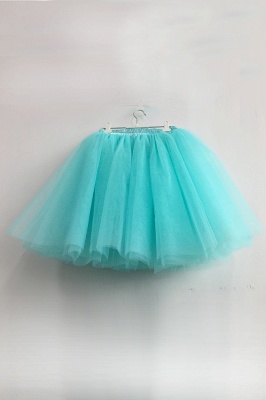7 Layers Midi Tulle Ball Gown Party Petticoat_15