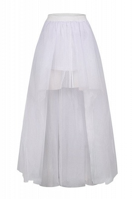 Dovetail Long Fluffy Tulle Bride Floor Length Petticoat_1