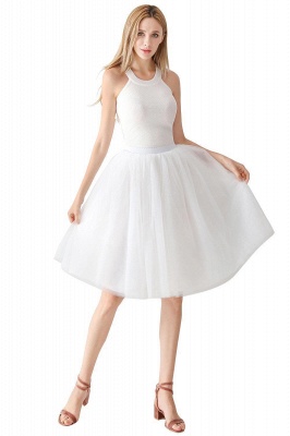 Elastic Stretchy 6 Layers Tulle Short Petticoat