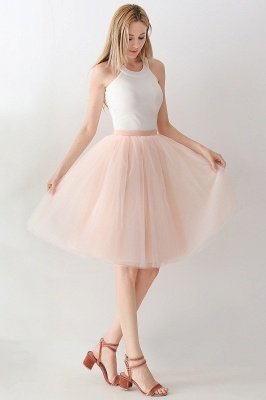 Elastic Stretchy 6 Layers Tulle Short Petticoat_108