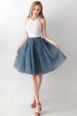 Elastic Stretchy 6 Layers Tulle Short Petticoat_85