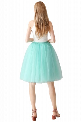 Elastic Stretchy 6 Layers Tulle Short Petticoat_26