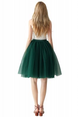 Elastic Stretchy 6 Layers Tulle Short Petticoat_93
