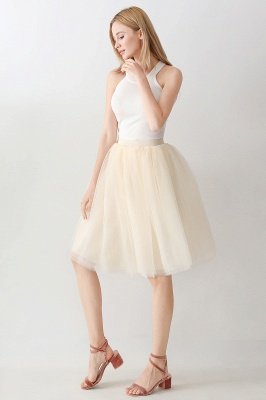 Elastic Stretchy 6 Layers Tulle Short Petticoat_113