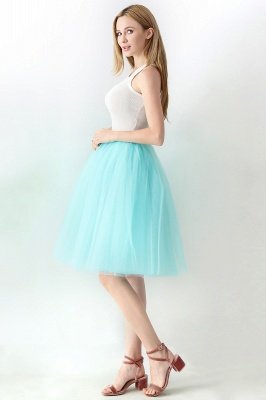 Elastic Stretchy 6 Layers Tulle Short Petticoat_33