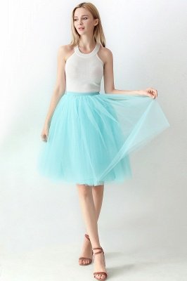 Elastic Stretchy 6 Layers Tulle Short Petticoat_31