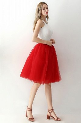 Elastic Stretchy 6 Layers Tulle Short Petticoat_76