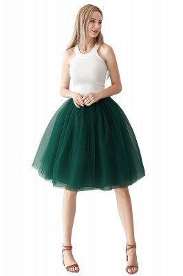 Elastic Stretchy 6 Layers Tulle Short Petticoat_9
