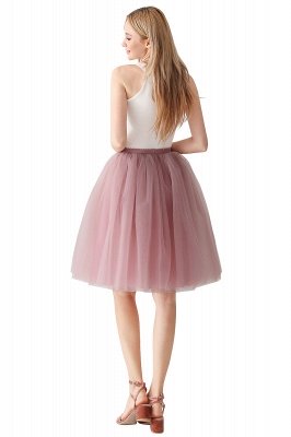 Elastic Stretchy 6 Layers Tulle Short Petticoat_57