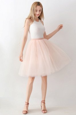 Elastic Stretchy 6 Layers Tulle Short Petticoat_109