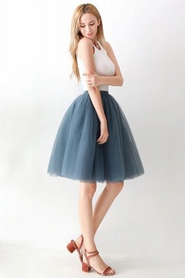 Elastic Stretchy 6 Layers Tulle Short Petticoat_83