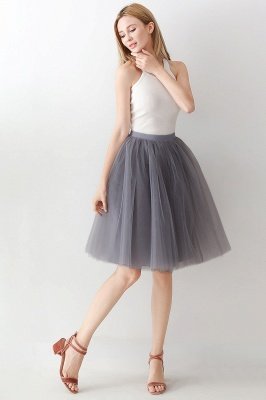 Elastic Stretchy 6 Layers Tulle Short Petticoat_120