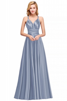 Convertible Dress Long Bridesmaid Dress Multi-way Twist Wrap Dress_10