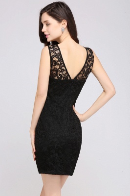 Cheap Scoop Sheath Lace Homecoming Dresses_13