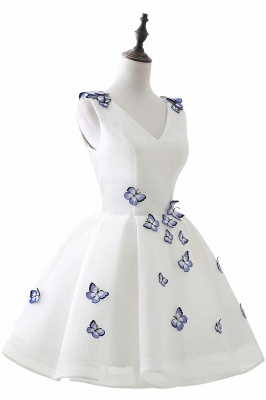 Cute A-line Butterfly Homecoming Dress_3