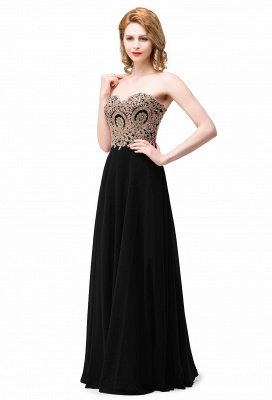 A-Line Sweetheart Floor-Length Prom Dresses with Embroidery Beads_2